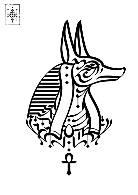 Anubis A3 Print