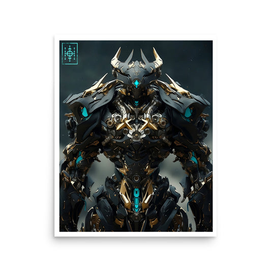 Azure ChronoMagus 16"x20" Print
