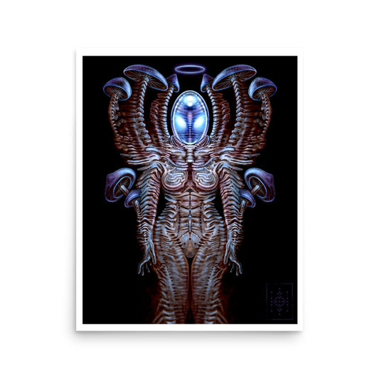 Angel of Psilocybe 16" x 20" Print
