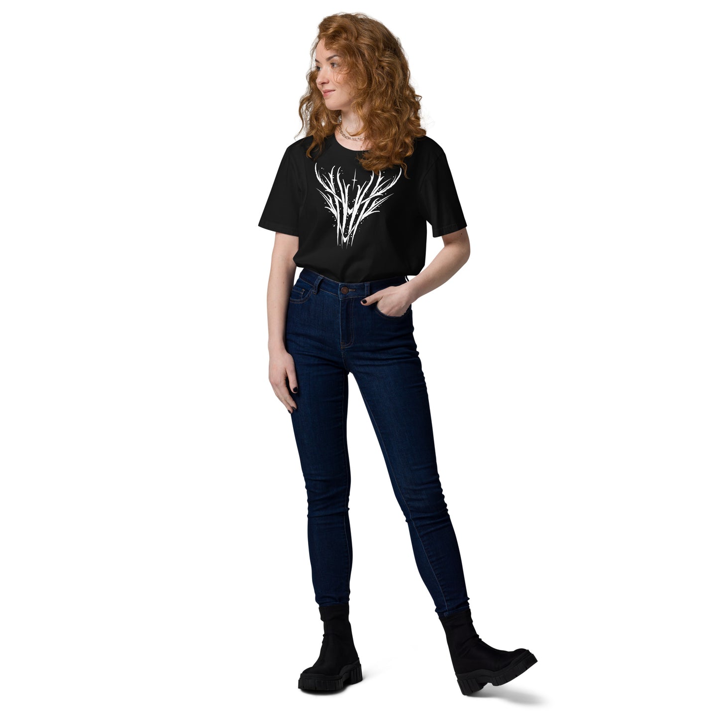 Dark Antler - organic cotton t-shirt