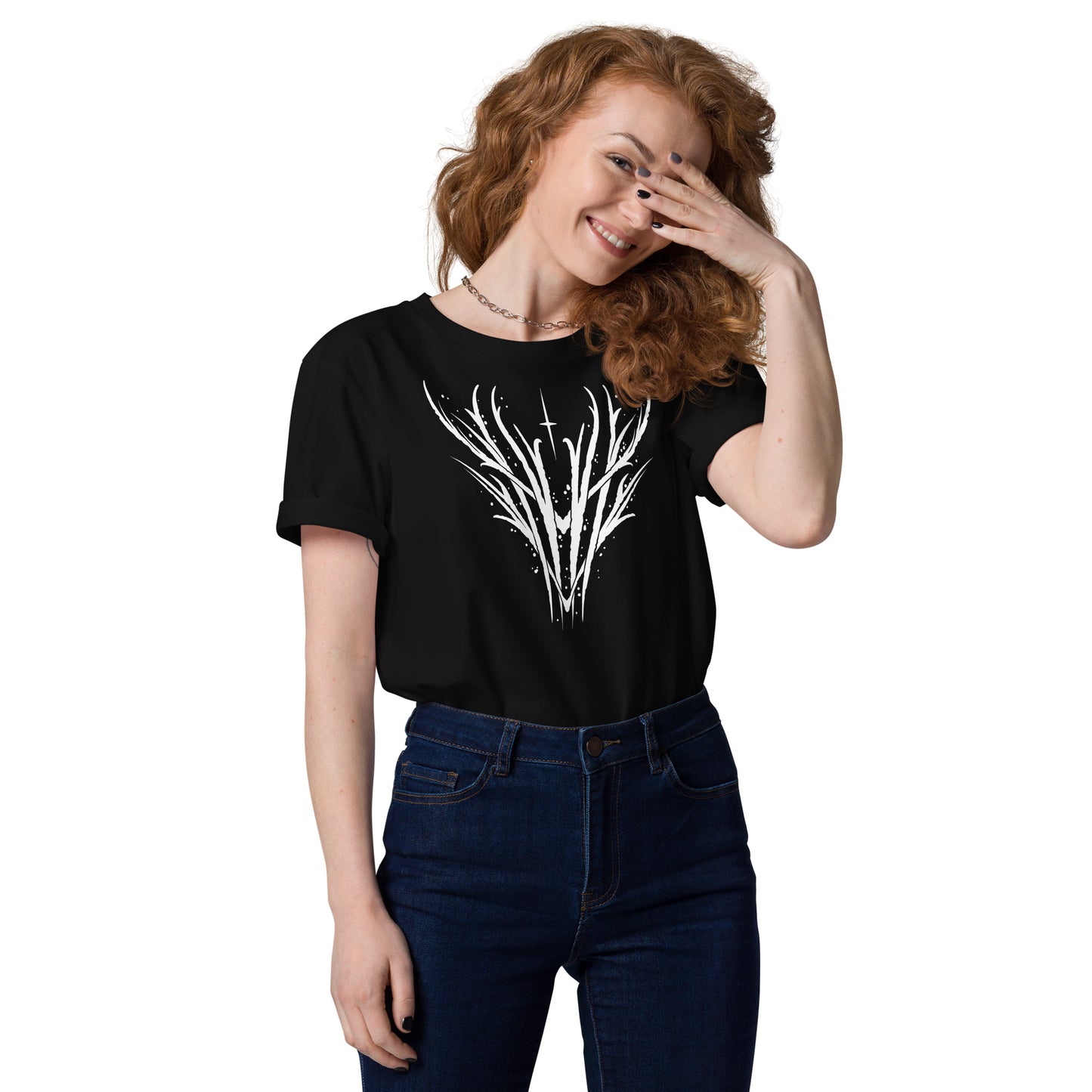 Dark Antler - organic cotton t-shirt