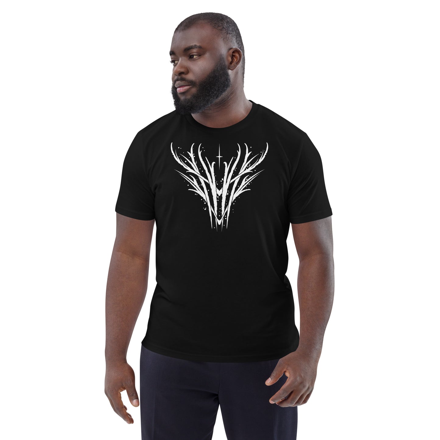 Dark Antler - organic cotton t-shirt